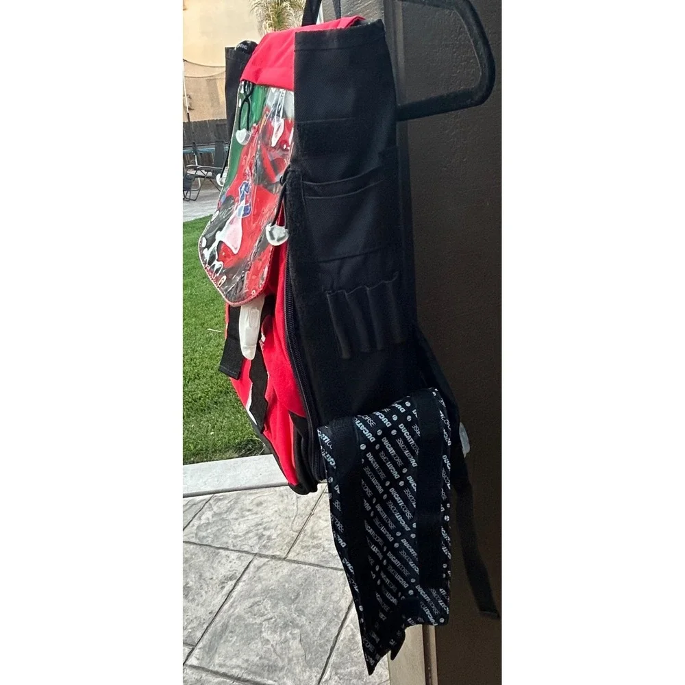 Ducati Corse Casey Stoner 27 MotoGP Racing Backpack Official Red Black